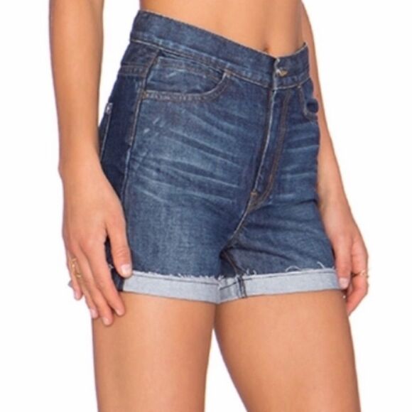 Koral skyscraper roll jean short mid rise - Picture 1 of 12